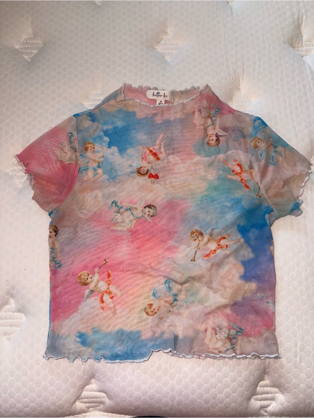 54. Better be mesh angel top size medium - Picture 2 of 5